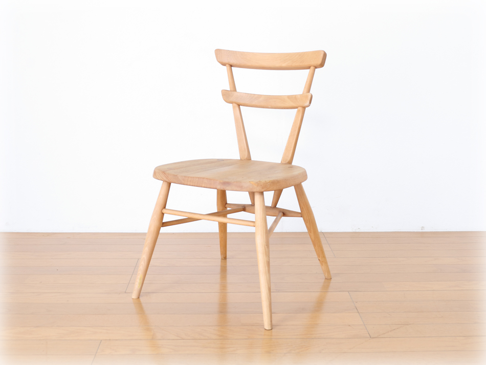 CC0087 アーコールErcol No463 ウィンザースタッキングチェア / レッドドット