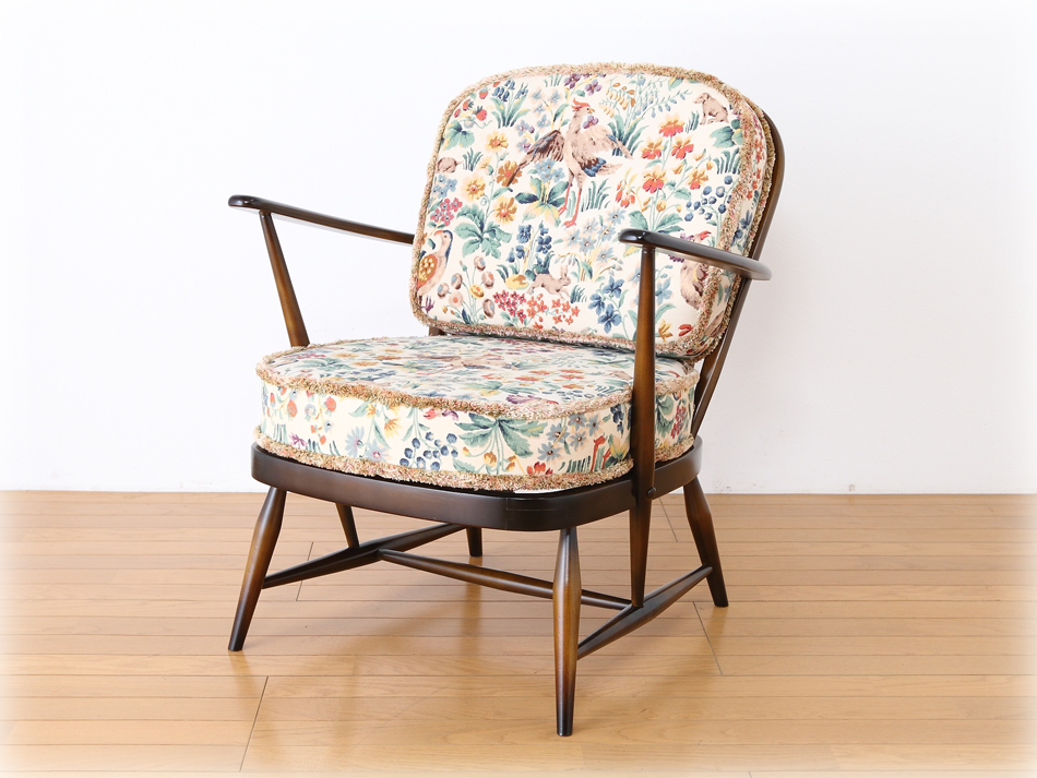 LC0257 アーコールERCOL No334 ウィンザーイージーチェア/ゴールドラベル